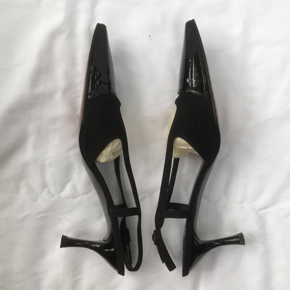 Stewart Weitzman Black Heels Sz 10 - Picture 10 of 11